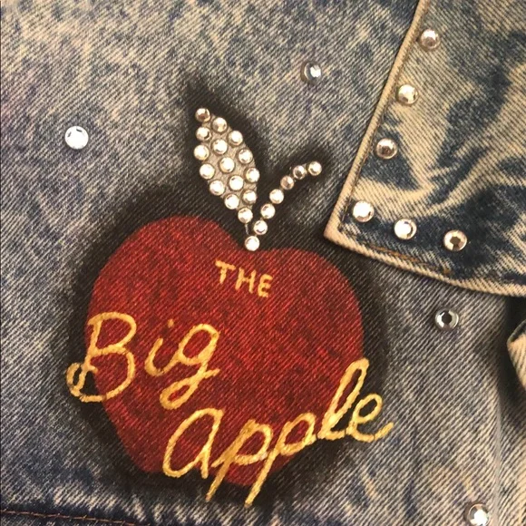 VNT 80s Tony Alamo Designer Jean Jacket - Picture 14 of 16